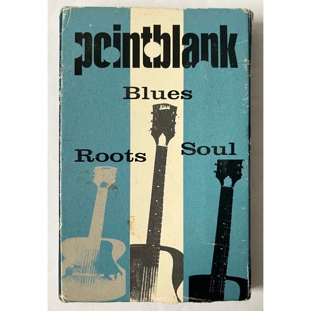 Pointblank Blues Roots Soul  1996 Promo Cassette Tape 4PRO-1150 Tested and Works